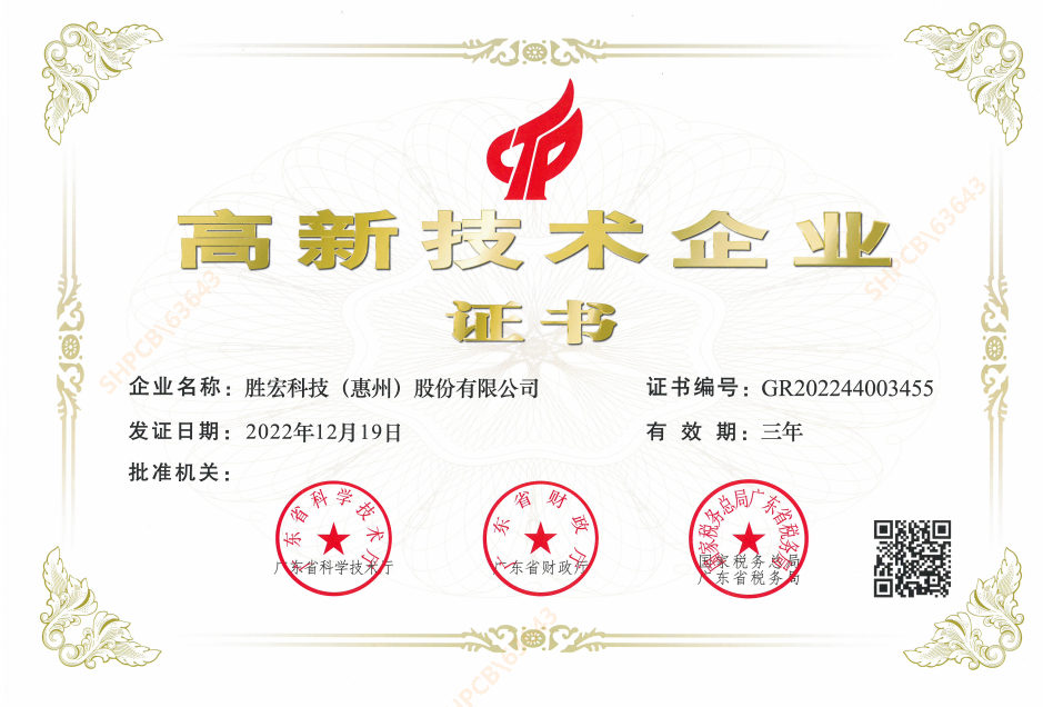 喜讯！我司顺利顺利获得“高新技术企业”认定
